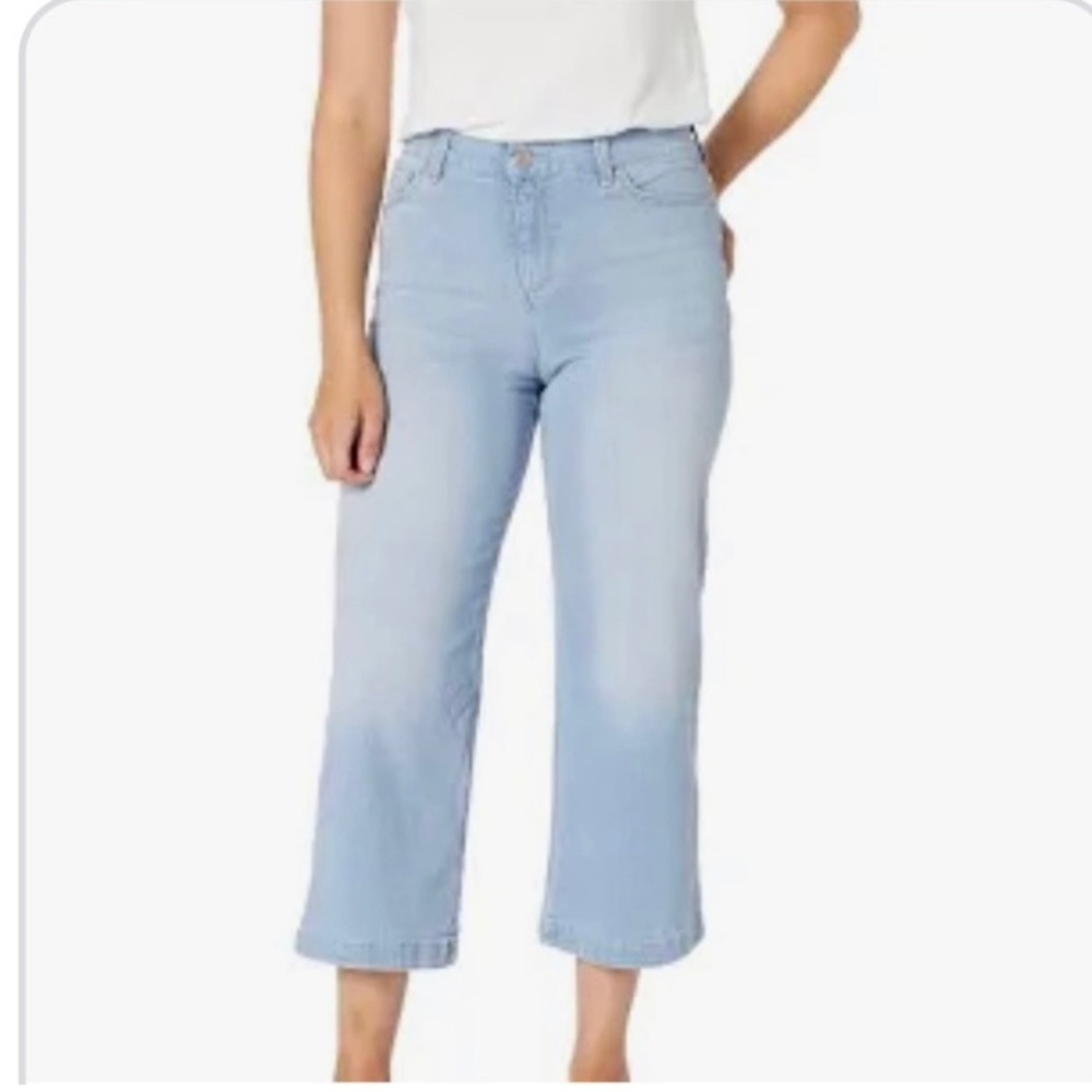 Gloria Vanderbilt Amanda Wide Leg Crop NWT